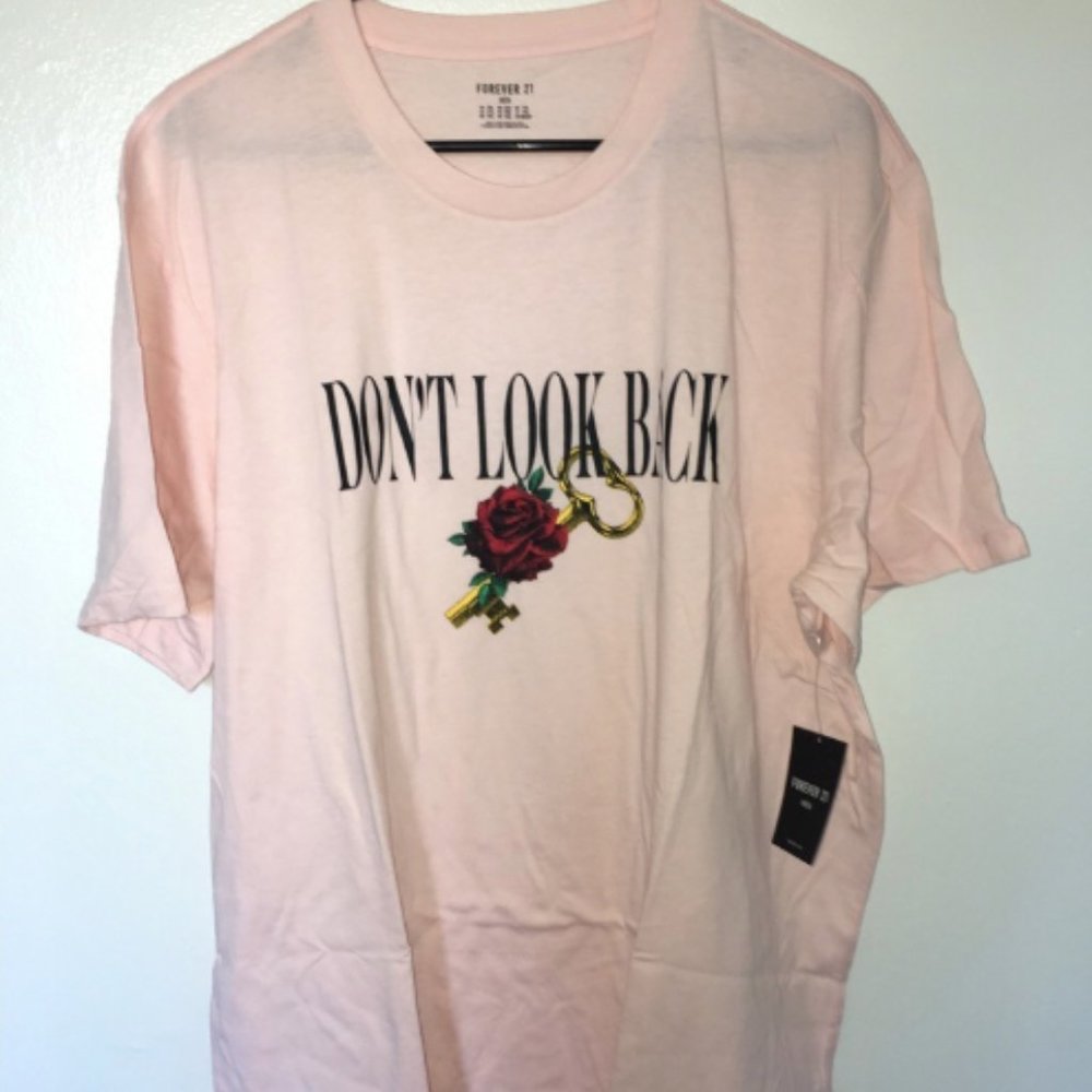 NWT Don't Look Back Tee